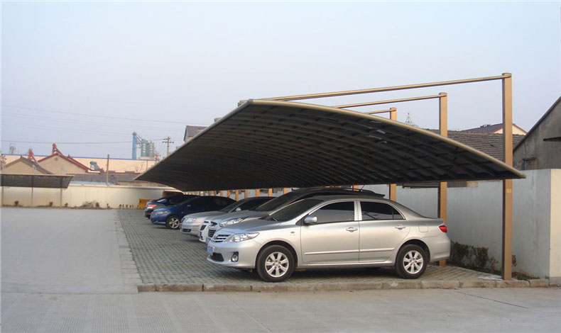 膜結構車棚與鋁合金車棚的差異化