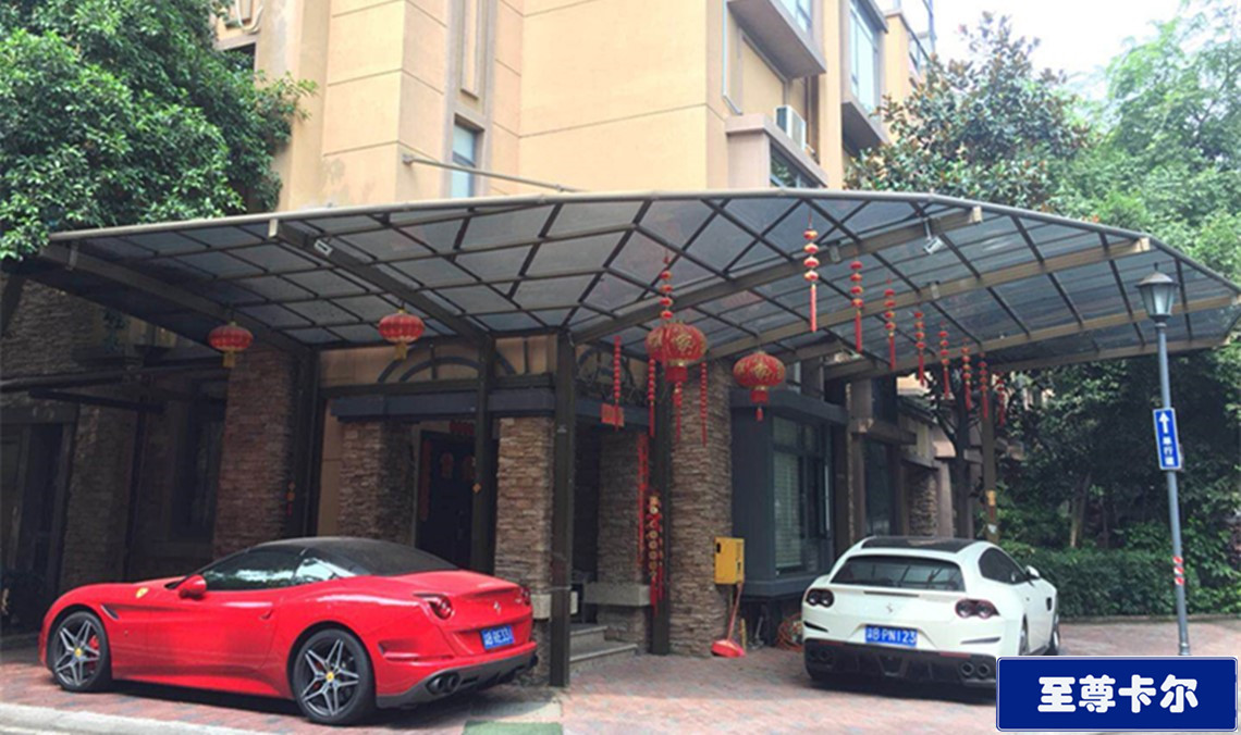 現代輕奢風盛行，汽車棚廠家寫就理想生活