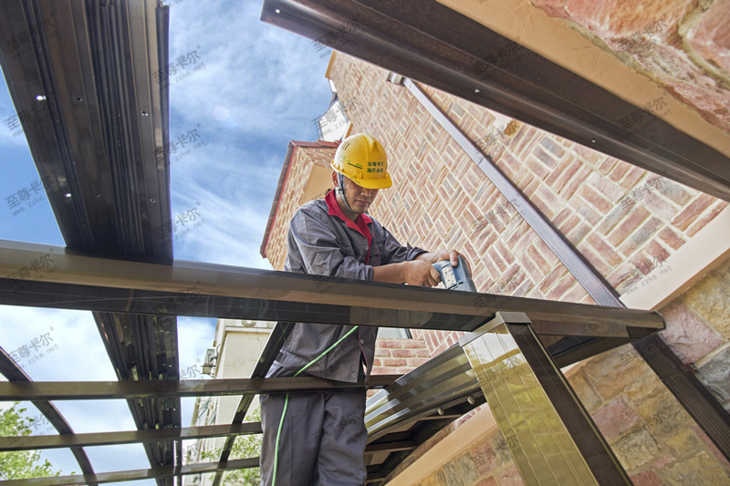 鋁合金車棚該怎么選購，車棚廠家告訴你