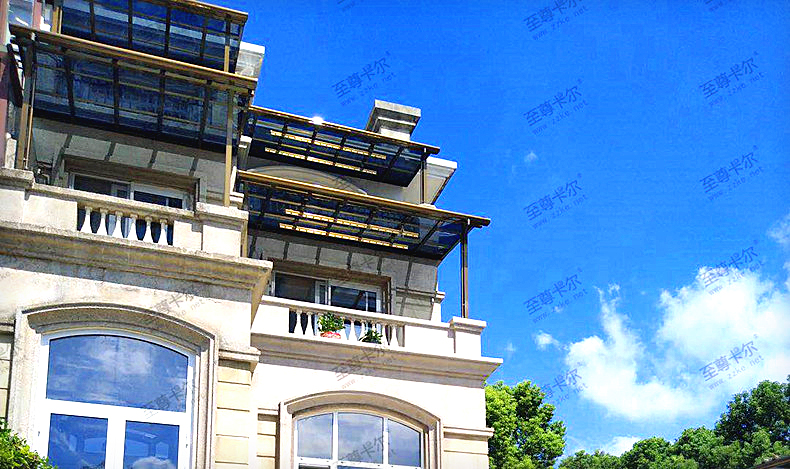 精品雨棚圖片欣賞，堅固耐用的同時是真正的高大上！