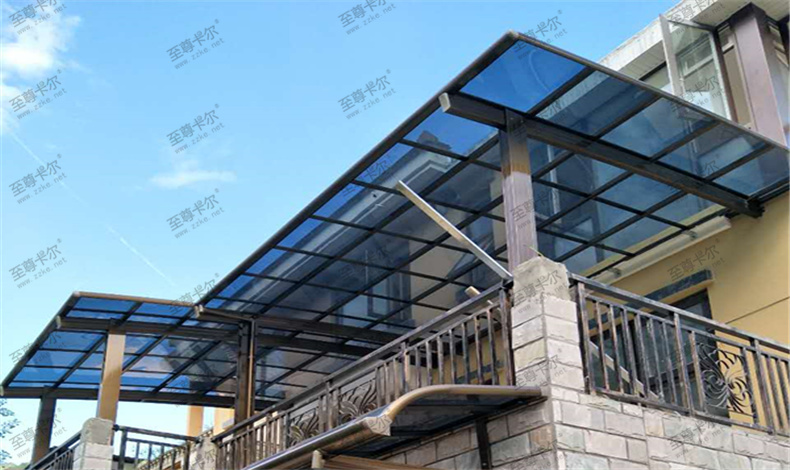 陽臺上的雨棚遮陽棚,采用耐力板雨棚的好處有哪些？