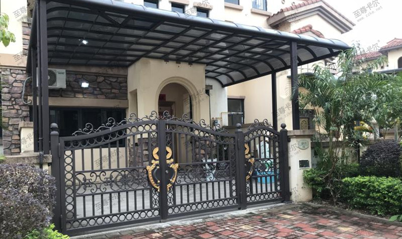 快來看看這些別墅入戶雨棚，有適合你家的嗎？