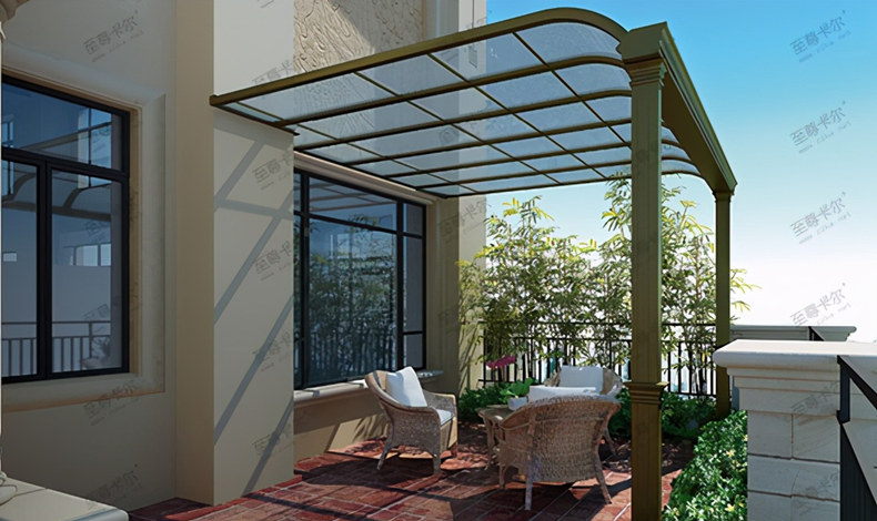 露臺雨棚還這么設計，你能想到嗎？