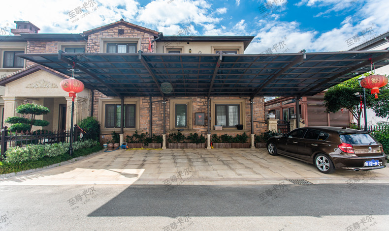 實(shí)測(cè)這種耐力板車棚，要在庭院設(shè)計(jì)車棚的車主可以看看了！