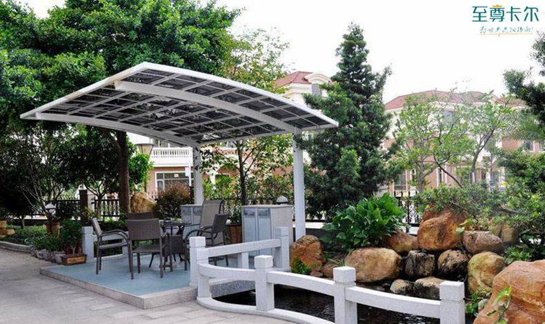 青島做雨棚的？廠家定制全鋁合金雨棚？