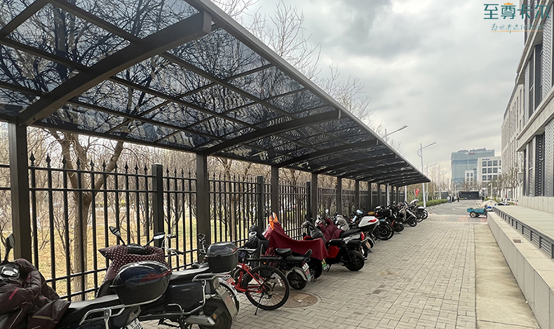 北京自行車棚制作？電動車雨棚？